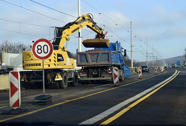 Bild einer leeren Baustelle