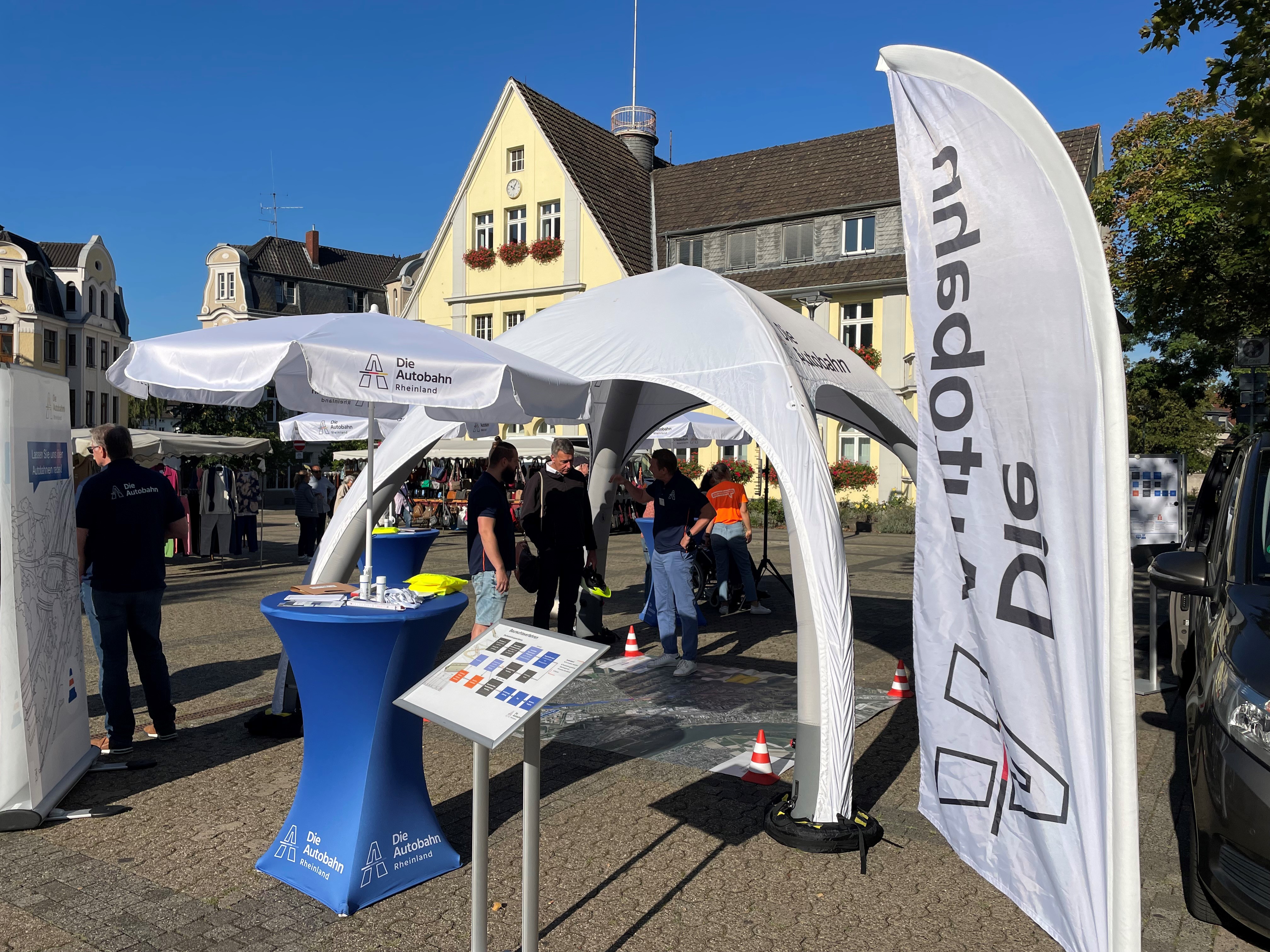 Dialogbustour in Wesseling